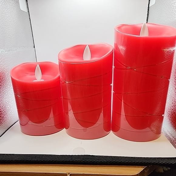 Mozeal Other - Mozeal LED Flameless Flickering Battery Operated Candles with 11-Key Remote Cont